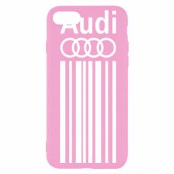 Чехол для iPhone SE 2022 Aуди лого - PrintSalon