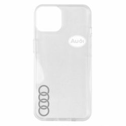 Чохол для iPhone 14 Логотип Audi - PrintSalon