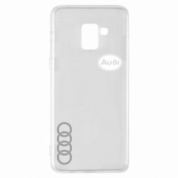 Чохол для Samsung A8+ 2018 Логотип Audi - PrintSalon