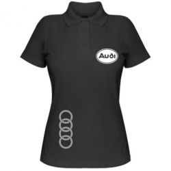 Жіноче поло Логотип Audi - PrintSalon