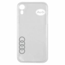 Чохол для iPhone XR Логотип Audi - PrintSalon
