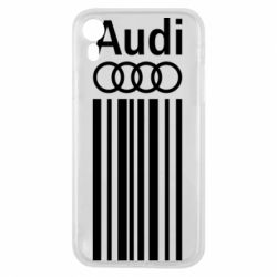 Чехол для iPhone XR Aуди лого - PrintSalon