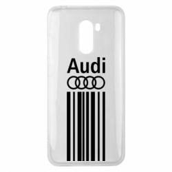 Чехол для Xiaomi Pocophone F1 Aуди лого - PrintSalon