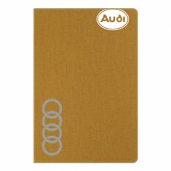 Блокнот з принтом Логотип Audi - PrintSalon