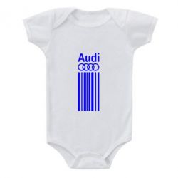 Детский бодик Aуди лого - PrintSalon