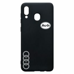 Чохол для Samsung A20 Логотип Audi - PrintSalon