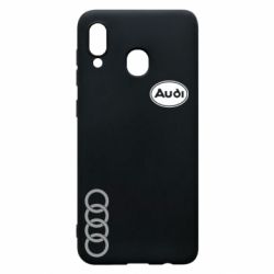 Чохол для Samsung A30 Логотип Audi - PrintSalon