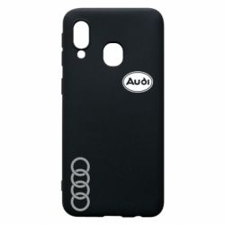 Чохол для Samsung A40 Логотип Audi - PrintSalon