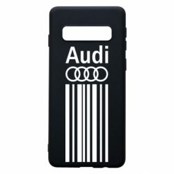 Чехол для Samsung S10 Aуди лого - PrintSalon