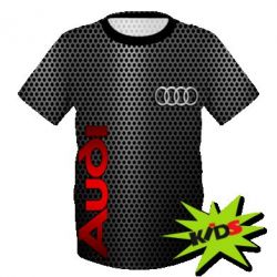 Детская 3D футболка Audi logo - PrintSalon