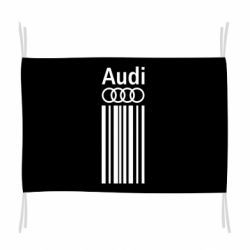Флаг Aуди лого - PrintSalon