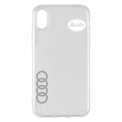 Чохол для iPhone X/Xs Логотип Audi - PrintSalon