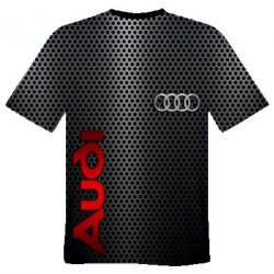 Мужская футболка 3D Audi logo - PrintSalon