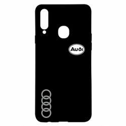 Чохол для Samsung A20s Логотип Audi - PrintSalon