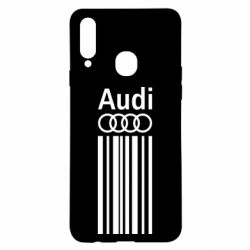Чехол для Samsung A20s Aуди лого - PrintSalon