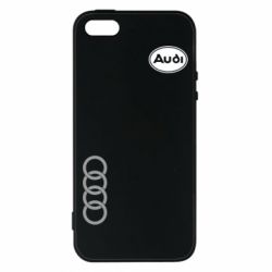 Чохол для iphone 5/5S/SE Логотип Audi - PrintSalon