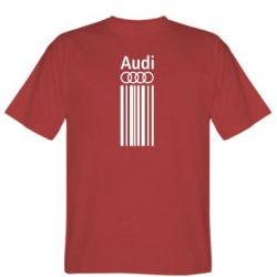 Мужская футболка Stedman Aуди лого - PrintSalon