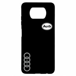 Чохол для Xiaomi Poco X3 Логотип Audi - PrintSalon
