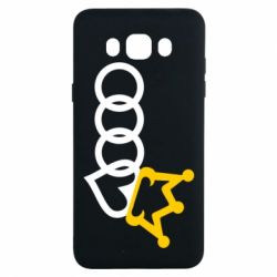 Чехол для Samsung J7 2016 Audi queen