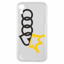 Чехол для iPhone XR Audi queen