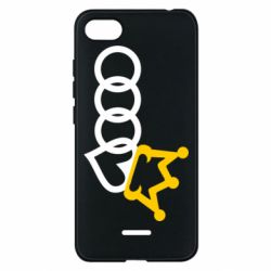 Чехол для Xiaomi Redmi 6A Audi queen - PrintSalon