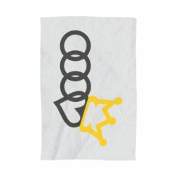 Полотенце с принтом Audi queen - PrintSalon
