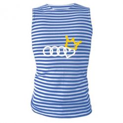 Майка-тельняшка Audi queen-PrintSalon Майка-тельняшка Audi queen