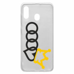 Чехол для Samsung A20 Audi queen - PrintSalon