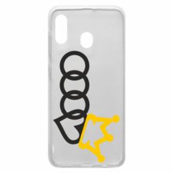 Чехол для Samsung A30 Audi queen - PrintSalon