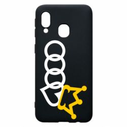 Чехол для Samsung A40 Audi queen - PrintSalon