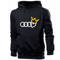 Мужское худи Audi queen - PrintSalon