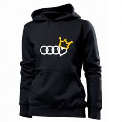 Женское худи Audi queen - PrintSalon