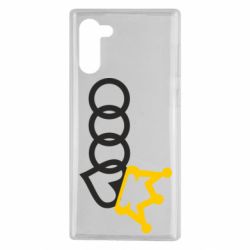 Чехол для Samsung Note 10 Audi queen - PrintSalon