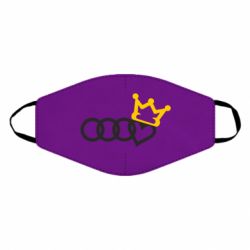 Маска многоразовая Audi queen - PrintSalon
