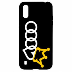 Чехол для Samsung A01/M01 Audi queen