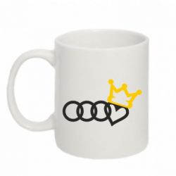 Чашка 320ml Audi queen - PrintSalon