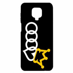 Чехол для Xiaomi Redmi Note 9S/9Pro/9Pro Max Audi queen - PrintSalon