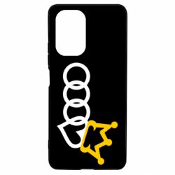 Чехол для Xiaomi Poco F3/K40 Audi queen - PrintSalon