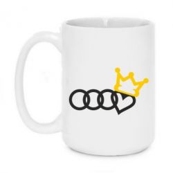 Чашка 420ml Audi queen