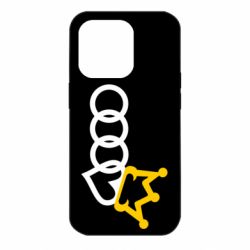 Чехол для iPhone 14 Pro Audi queen - PrintSalon