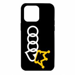 Чехол для iPhone 14 Pro Max Audi queen - PrintSalon