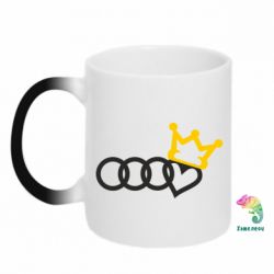 Чашка-хамелеон Audi queen - PrintSalon