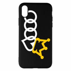 Чехол для iPhone X/Xs Audi queen