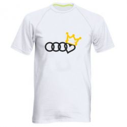 Мужская футболка для спорта Audi queen - PrintSalon