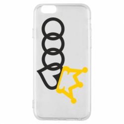 Чехол для iPhone 6/6S Audi queen - PrintSalon