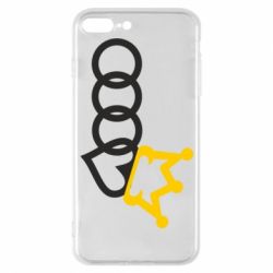 Чехол для iPhone 7 Plus Audi queen - PrintSalon