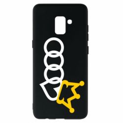 Чехол для Samsung A8+ 2018 Audi queen - PrintSalon