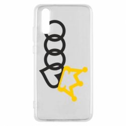 Чехол для Huawei P20 Audi queen - PrintSalon