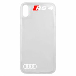 Чехол для iPhone Xs Max Audi RS4 - PrintSalon
