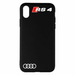 Чехол для iPhone X/Xs Audi RS4 - PrintSalon